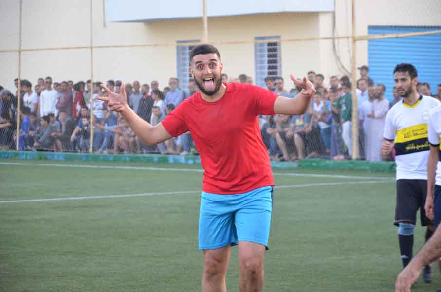 اسدال الستار على دوري جمعية شباب الخير بمباراة جمعية بين فريق “القيسرية ” وكفى مخدرات