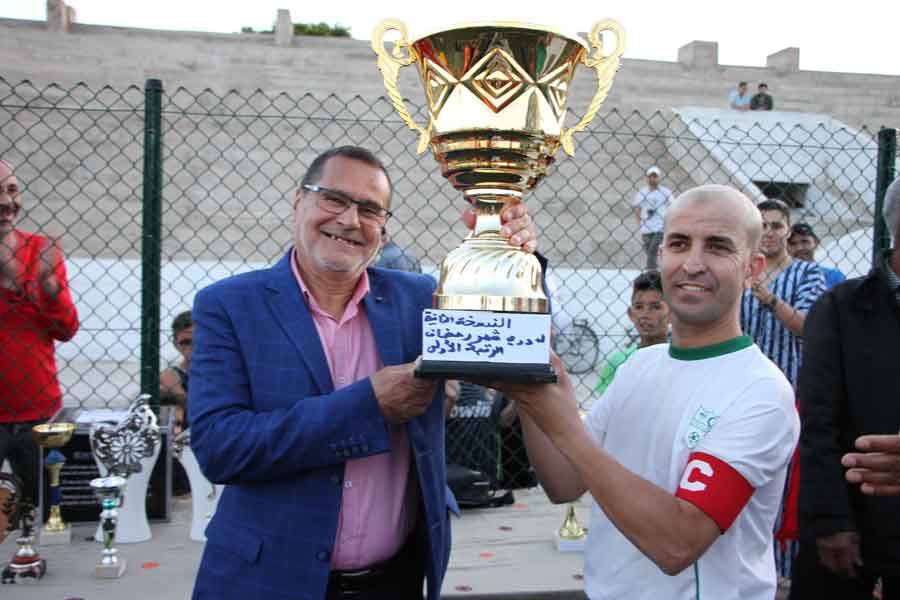 اختتام دوري  قدماء هلال الناظور لكرة القدم 