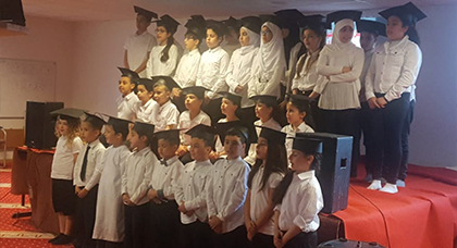 بمناسبة نهاية السنة الدراسية مدرسة مسجد عبد الله إبن مسعود ببروكسيل تنظم أنشطة تربوية و ترفيهية رائعة