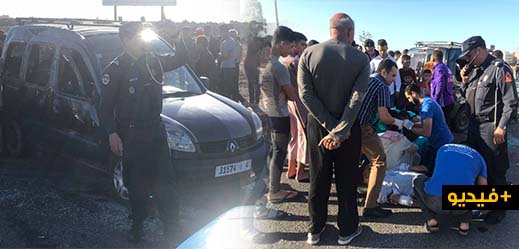 نقل ستّ حالات حرجة إلى مستشفى الناظور إثر إنقلاب سيارة وسط بني أنصار في حادث مروع