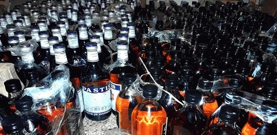 درك رأس الما يوقف شخصا يتاجر في  الخمور المهربة و يحجز أزيد من 1000 قنينة ويسكي