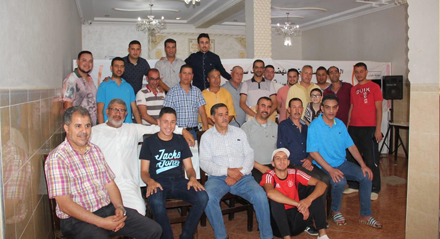 الجمم العام  لنادي نهضة شباب سلوان يعيد إنتخاب عبد الكريم الركراكي رئيسا للفريق 
