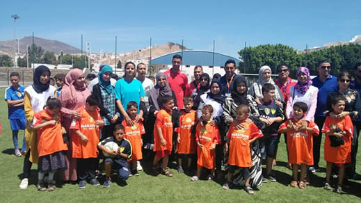 منير المحمدي يشرك أطفال التوحد  بالناظور في أنشطة مؤسسته الإجتماعية 