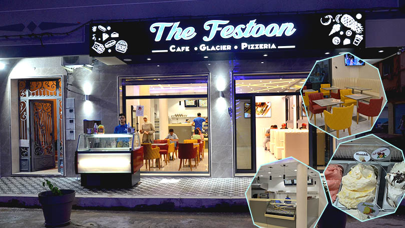 مقهى وبيتزيريا ومثلجات "فيستون" المختص في أجود الأكلات السريعة تفتتح أبوابها بالناظور