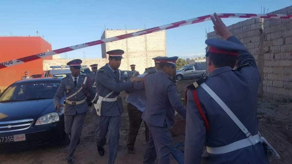 الدرك الملكي بالدريوش يعيد تمثيل جريمة قتل راح ضحيتها متقاعد من الجالية وزوجته 