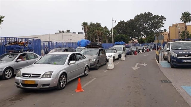عودة أزيد من ألف سيارة إلى ديار المهجر عبر ميناء مليلية