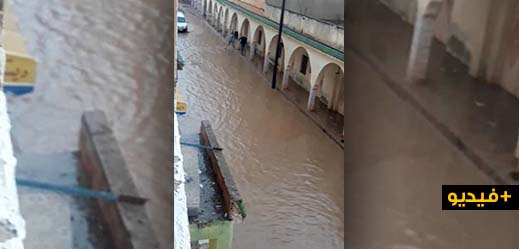 أمطار شتنبر تحول شوارع بلدة كرونة إلى برك مائية وتكشف مجددا واقع البنية التحتية بتمسمان