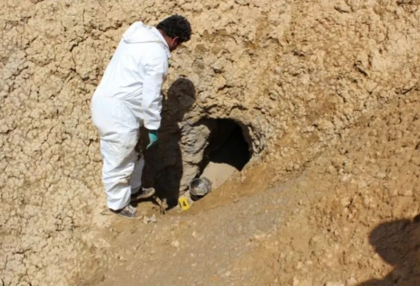 صور... البسيج يكشف موقع منطقة جبلية بالدريوش استغلها ارهابيون في صناغة المتفجرات