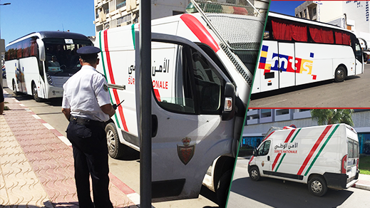 سياح برتغاليون يزورون الناظور تحت حراسة أمنية مشددة 