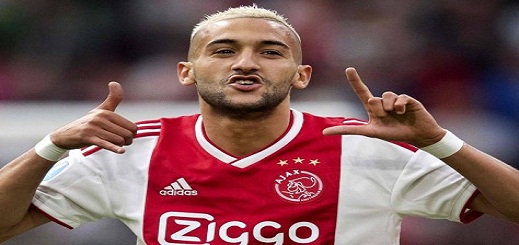 لهذا السبب غاب حكيم زياش عن مبارة  أجاكس أمستردام الأخيرة