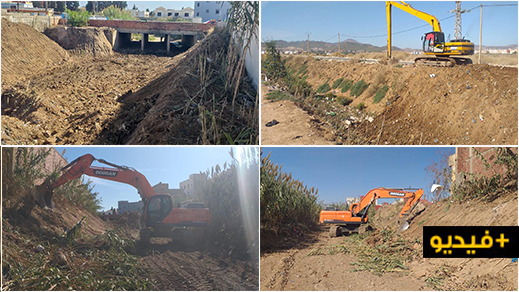 عمالة الإقليم ومجلس الشرق يواصلان عملية تنقية الأودية لحماية الناظور من الفيضانات عمالة الإقليم ومجلس الشرق يواصلان عملية تنقية الأودية لحماية الناظور من الفيضانات
