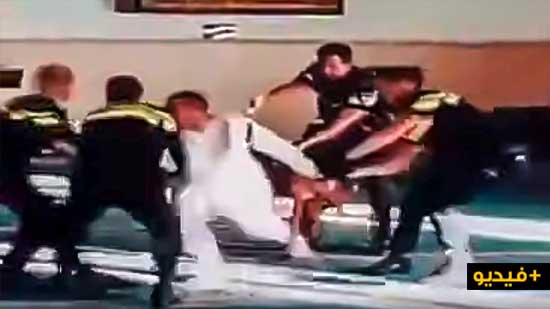 شاهدوا بالفيديو.. الشرطة الهولندية تستعمل كلبا مدربا لتوقيف شخص داخل مسجد بروتردام