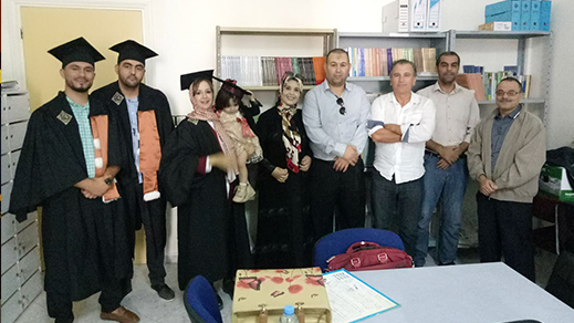 الناظورية ابتسام شملال تناقش اطروحة الماستر في موضوع الأضرحة بالناظور  الناظورية ابتسام شملال تناقش اطروحة الماستر في موضوع الأضرحة بالناظور