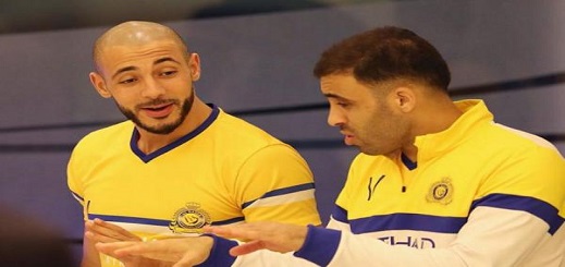 الريفي أمرابط وحمد الله ينالان مكافأة خاصة بعد تحقيق فريقهما الفوز على الرائد في الدوري السعودي الريفي أمرابط وحمد الله ينالان مكافأة خاصة بعد تحقيق فريقهما الفوز على الرائد في الدوري السعودي