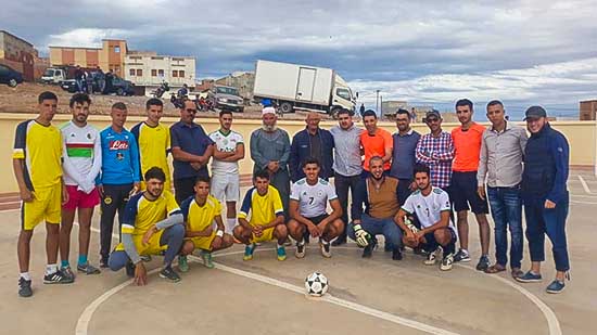إنطلاق أول دوري لكرة القدم المصغرة بجماعة بوعرك