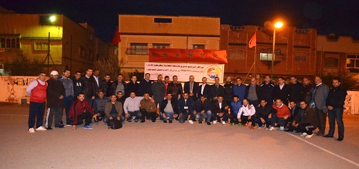 مسلك تكوين أطر الإدارة التربوية لجهة الشرق ينظم دوري في كرة القدم المصغرة