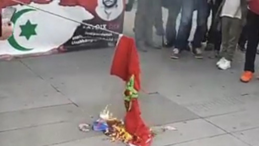 حرق العلم الوطني في باريس يفجر موجة غضب.. الزفزافي: الريف ليس انفصاليا ويجب أن نعرف من دفع لهؤلاء