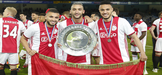 فيديو.. الثلاثي المغربي زياش، مزراوي ولبيض يتألق في مباراة أياكس ضد أوتريخت