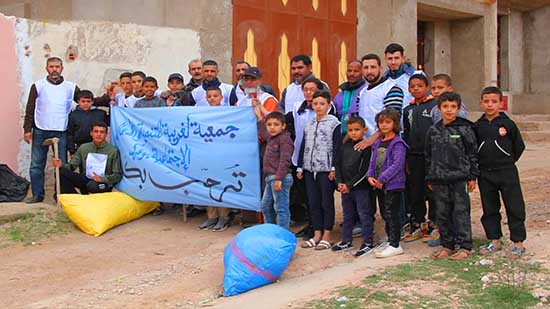 جمعية لغريبة للتنمية والأعمال الإجتماعية تنظم حملة نظافة واسعة