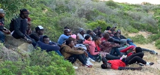 هيئة حقوقية: إيقاف 50 مهاجرا إفريقيا بعد هروبهم من قرّ البرد والصقيع بضواحي سلوان