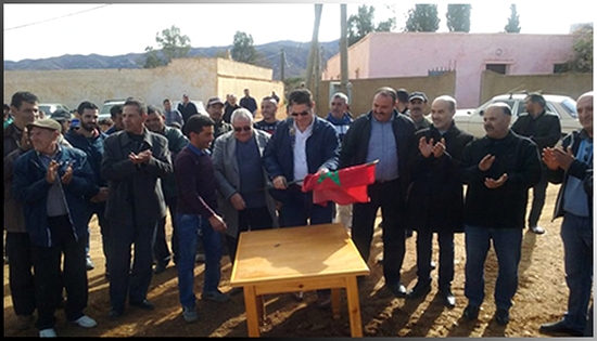 بالصور.. رئيس مجلس إقليم الدريوش يعطي انطلاقة انجاز مشاريع تنموية بالإقليم