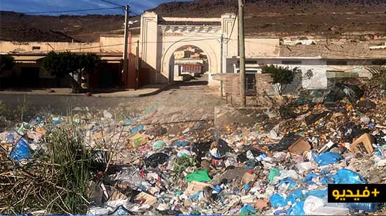 مواطنون يشتكون من مطرح عشوائي للنفايات قرب منبع مائي بجماعة بني سيدال 