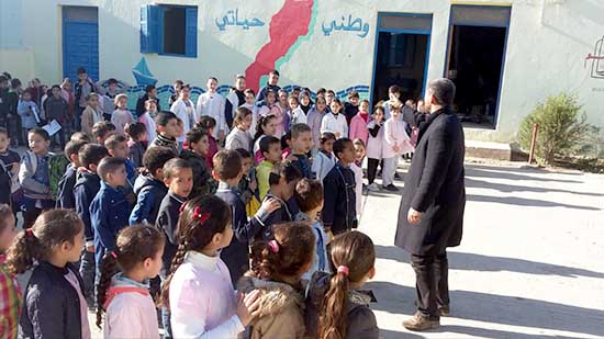 مدرسة القدس الابتدائية بأزغنغان تنخرط في الأسبوع الوطني للتعاون المدرسي