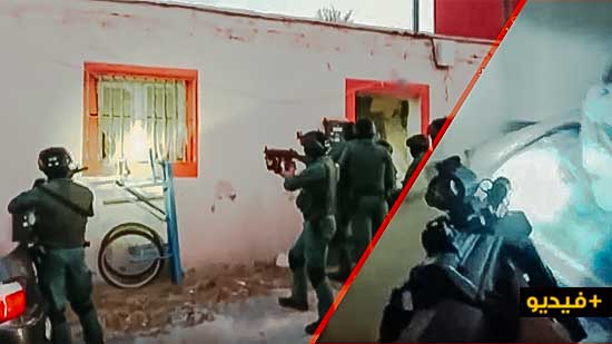 شاهدوا بالفيديو.. تفكيك شبكة إجرامية خطيرة تنشط في مجال التهريب الدولي للمخدرات وغسيل الأموال