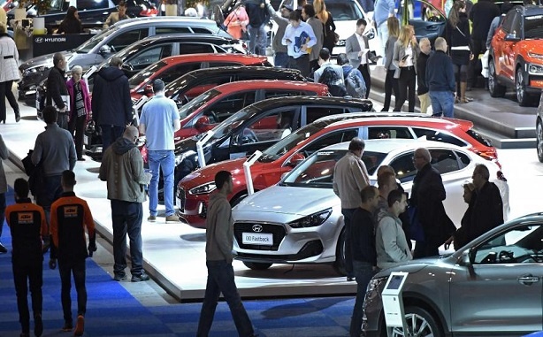 معرض للسيارات ببروكسل إستقبل حوالي 150 الف زائر في عطلة نهاية الأسبوع