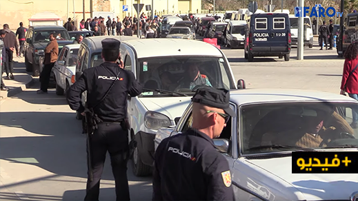 طريق جديد بمعبر فرخانة ل"غير حاملي البضائع" تفاديا للإزدحام