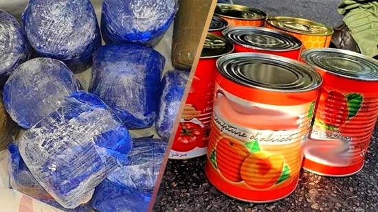كان متجها لإسبانيا.. اعتقال مهاجر مغربي بحوزته كمية من المخدرات مخبأة داخل علب الطماطم