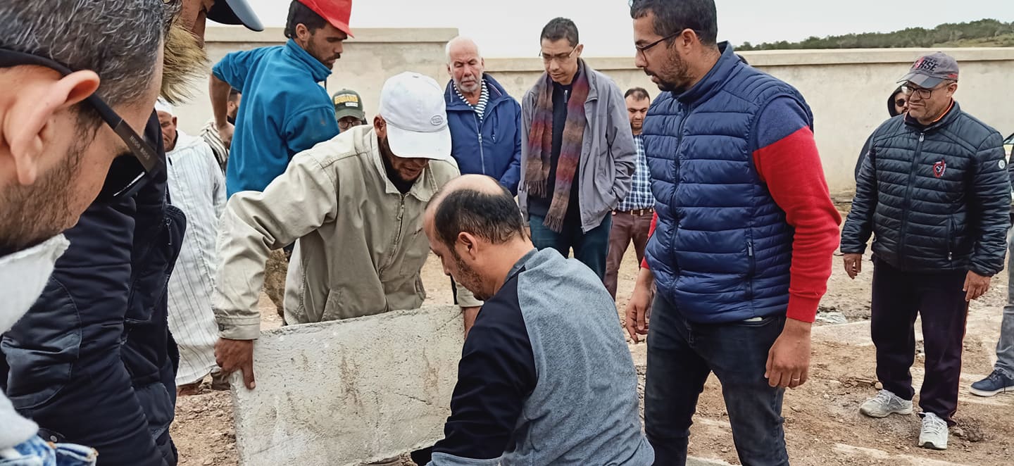 تشييع جنازة الزميل "حمادي مرسق" في جو استثنائي بمقبرة الناظور 