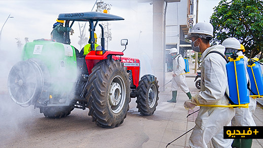 مجلس جهة الشرق يطلق عملية تعقيم واسعة بمختلف أحياء مدينة الناظور مجلس جهة الشرق يطلق عملية تعقيم واسعة بمختلف أحياء مدينة الناظور