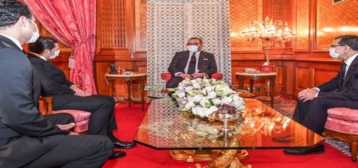 خلال تعديل حكومي.. الملك محمد السادس يظهر لأول مرة مرتديا الكمامة