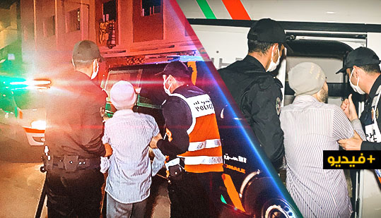 شاهدوا.. مطاردات في الأزقة وشوارع الناظور للقبض على مخالفي حالة الطوارئ ليلا