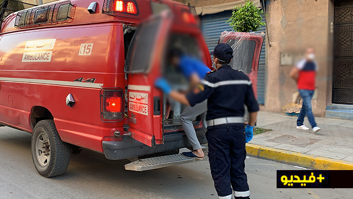 بعد سقوطه أرضا بشكل مفاجئ وسط الناظور.. الاشتباه في إصابة شاب بعدوى كورونا
