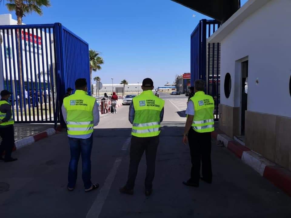 مندوبية الصحة بالناظور تُؤمن عملية عبور المغاربة المقيمين بفرنسا بميناء بني أنصار