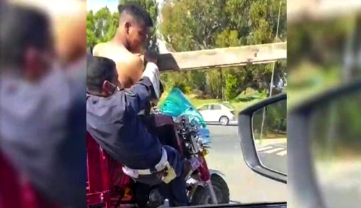 الأمن يعتقل المتورطين في سحل شرطي بـ"تريبورتور" وتعريضه لإصابات وجروح عمداً