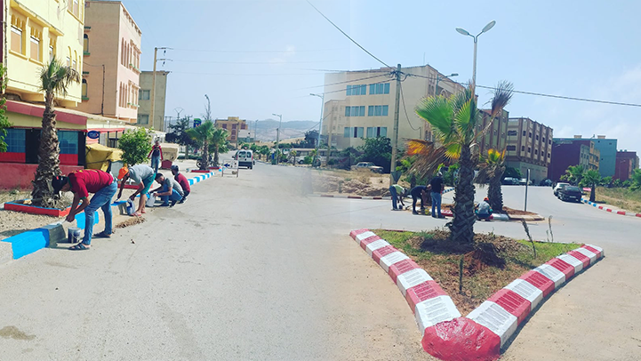 جمعية الطلبة الجامعيين ببني سعيد تنظم حملة نظافة كبرى 