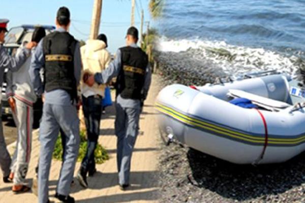 بعد مطاردة مثيرة.. إلقاء القبض على مهربين ينظمان رحلات الهجرة السرية من سواحل بوعرك