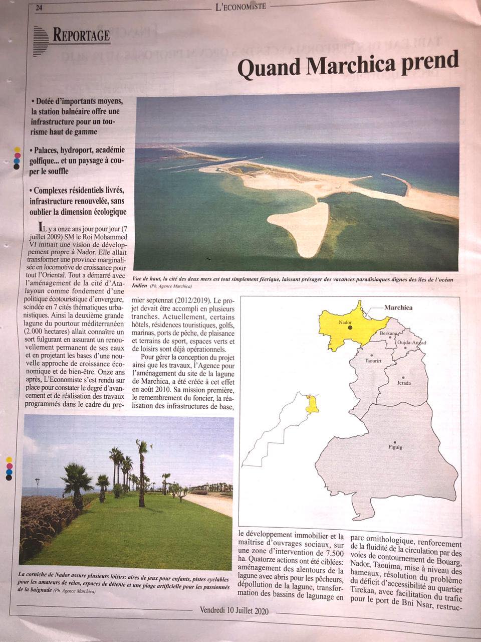 Quand Marchica prend des airs de Maldives Quand Marchica prend des airs de Maldives