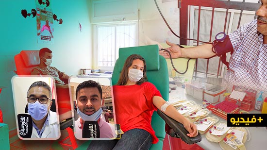 رابطة الشباب من أجل التنمية والتضامن تنظم حملة للتبرع بالدم بالناظور وعدد المتبرعين يصل لـ225 شخص 