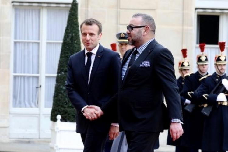 الرئيس الفرنسي يبدي للملك إعجابه بتدابير السلطات المغربية للحفاظ على سلامة المواطنين من كورونا