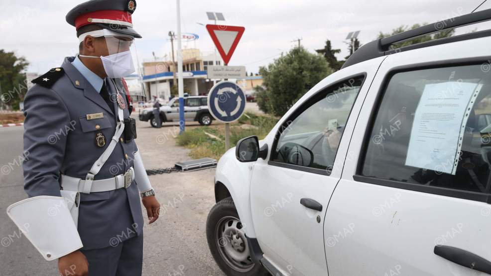 درك أركمان يشن حملة اعتقالات بسبب عدم ارتداء الكمامة