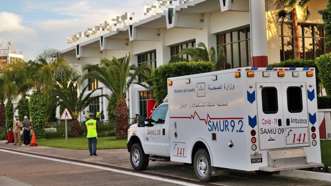 التوزيع الجغرافي لحالات الاصابة بفيروس كورونا خلال 24 ساعة