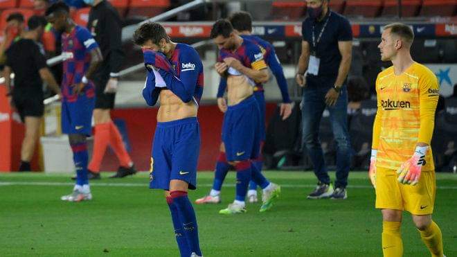 نادي برشلونة يكشف إصابة أحد لاعبيه بفيروس كورونا