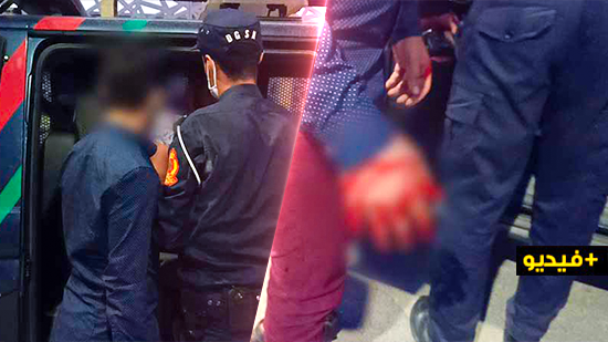 مناوشات بين بائع متجول ورجال السلطة بالناظور تؤدي إلى إصابة عون بجروح على مستوى اليد