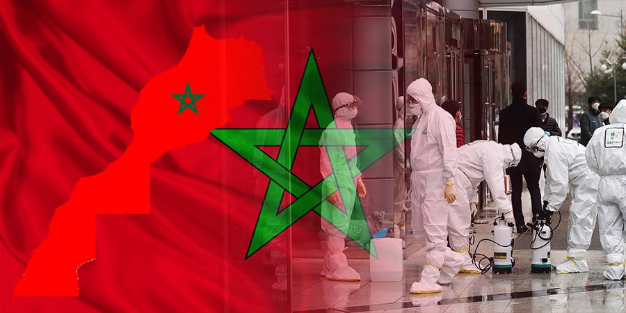 التوزيع الجغرافي للإصابات الجديدة بكورونا في المغرب