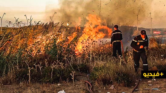 إندلاع حريقين متفرقين وسط حي المطار يستنفر السلطات المحلية وعناصر الوقاية المدنية