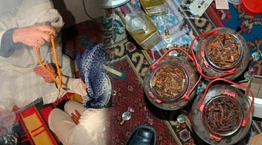 فيديو لشخص ضبط زوجته تمارس أعمال "الشعوذة" بالمرحاض يهز الفيسبوك